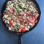 Ageless twist on a Tex Mex favorite, the Burrito Bowl