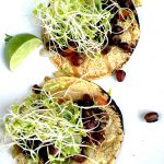 David's Black Bean Tacos, Fresh Cooking, from the Sian Ka'an, near Tulum