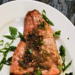Omega-3 rich Wild-caught salmon is a wonderfully versatile fish, just try this Ginger Soy Citrus Baked Salmon
