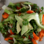 Fresh veggies, quinoa, and a simple dressing in this grain bowl are you need for a really delicious, ageless meal.