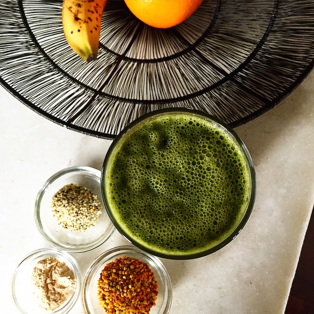 Energizing Superfood Green Smoothie keeps you looking, feeling ageless.