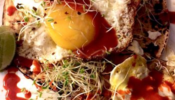 One of my favorite breakfasts – Huevos Rancheros. Easy to make, impossible to resist. 