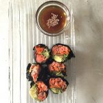 Nori Rolls with Smoked Salmon