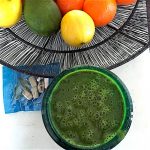 Green protein superfood detox smoothie