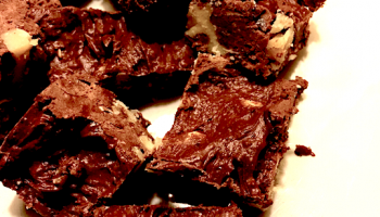 Delectable dark chocolate raw vegan fudge