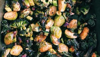  Big batch cook lemon, fresh rosemary roasted vegetables for quick meals