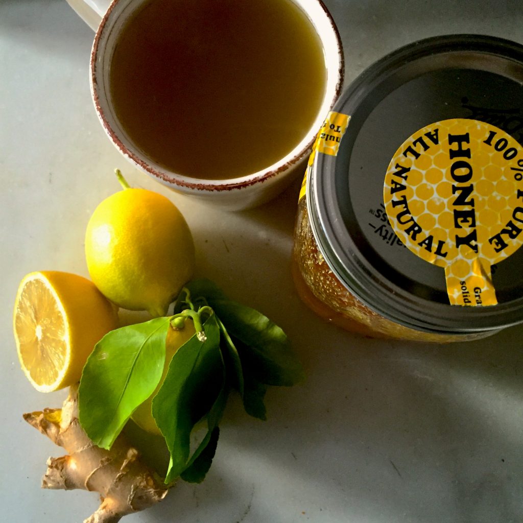 Ginger, Honey, Lemon Infusion: a Superfood Cold Remedy soothes