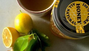 Ginger, Honey, Lemon Infusion: a Superfood Cold Remedy soothes