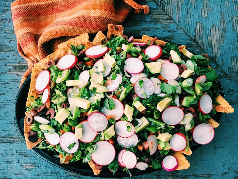 HealthIER, fully loaded grass-fed beef nachos for any food lover who wants to feel good