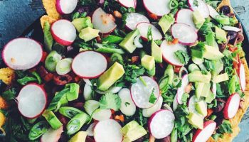 HealthIER, fully loaded grass-fed beef nachos for the Tex-Mex food lover