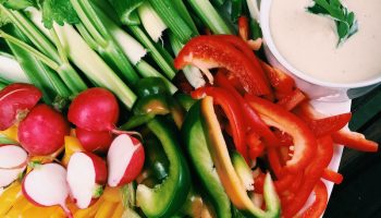 Miso tahini dip, a marriage of two great flavors. Rich, creamy umami