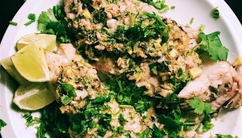 Simple to prepare, satisfying to eat, Sea Bass with Fresh Lime and Ginger can't miss.