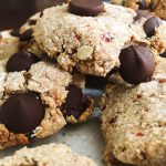 Vegan Chocolate Chip Cookies, healthy, sugar-free, gluten-free treat!
