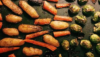 Roasted vegetables are easy and a great base for any nourishing meal.