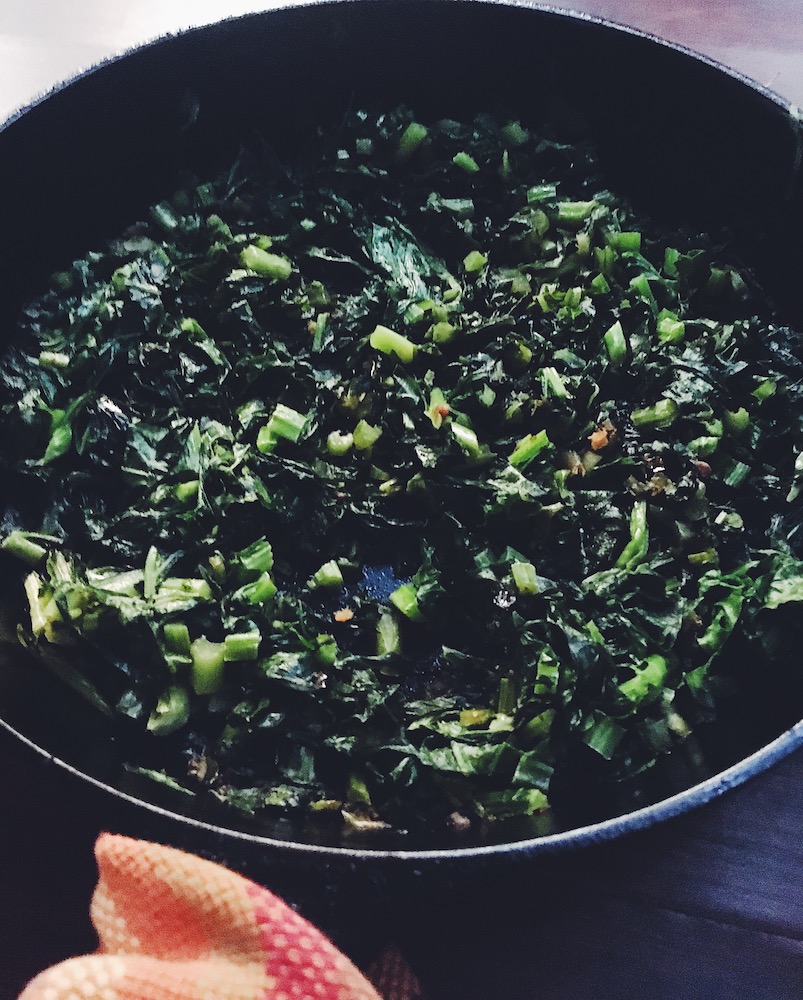 Bitter greens, addictively delicious and healthy