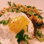 Good for your gut, savory, deeply flavorful, vegetarian kimchi fried rice is what's for dinner
