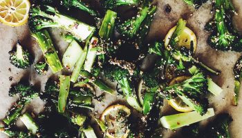 Roasted Lemon Broccoli